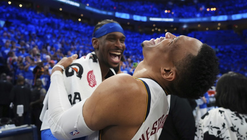 NBA季后赛：雷霆抢七32分大胜进西决！掘金提前9分36秒投降