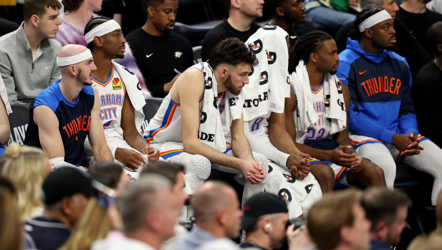 NBA季后赛：森林狼42分大胜雷霆总分1-2 亚历山大仅14分赛季新低