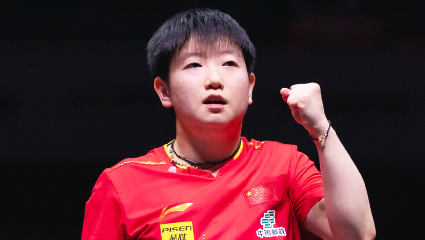 多哈世乒赛：孙颖莎顶住压力！4-1逆转大藤沙月，迎战伊藤美诚