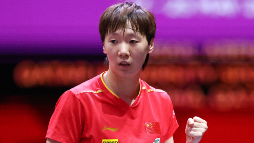 多哈世乒赛：国乒女单大获全胜！5人全部晋级，王曼昱战奥运亚军