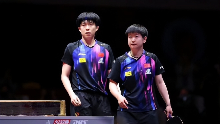 3-1！多哈世乒赛首金诞生：国乒混双三连冠 莎头组合追平前辈纪录
