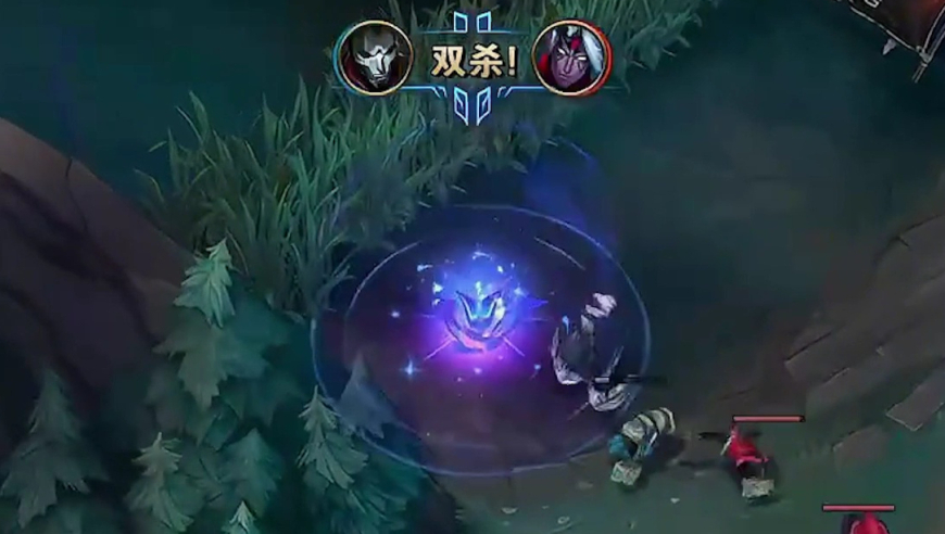 jiejie穿甲盲僧踢翻blg，gala烬仿佛自带锁头