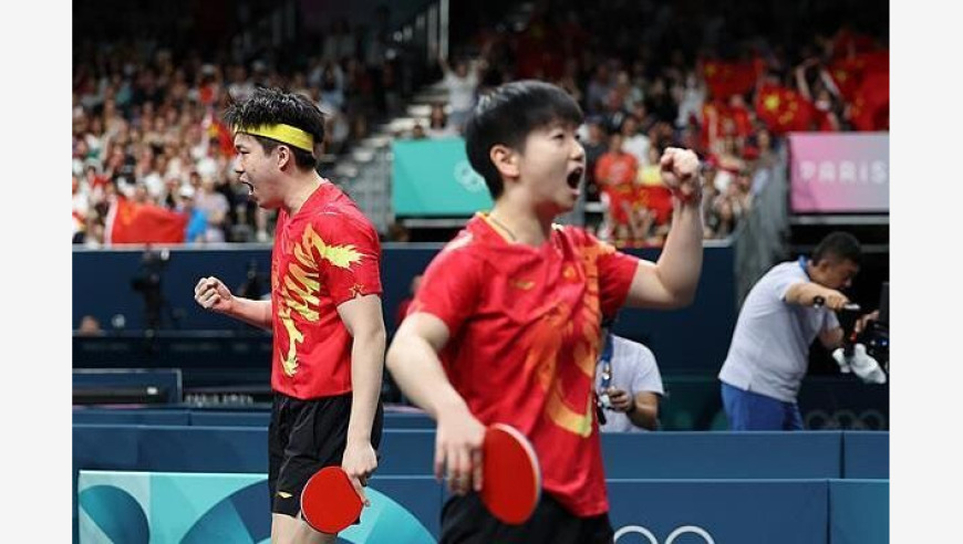 国乒加油！王楚钦、孙颖莎一天迎2战 多哈世乒赛第三日赛程