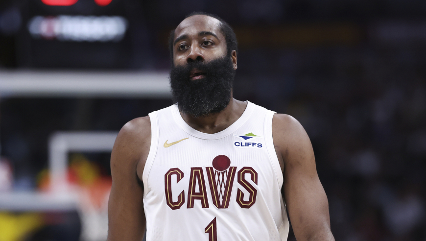 哈登vs掘金22分10篮板7助攻集锦：关键追平三分+全能表现助飞骑士