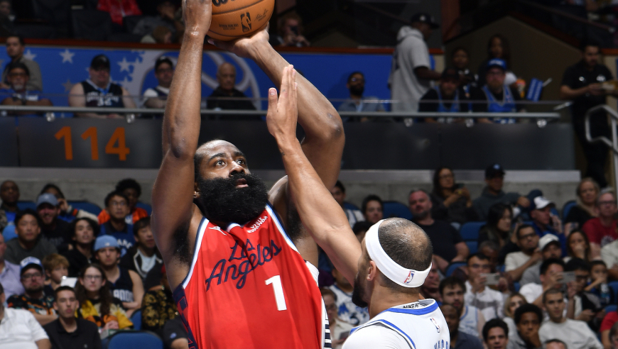 Top时刻 | 快船魔术五佳球：哈登助飞科林斯 祖巴茨霸气隔扣