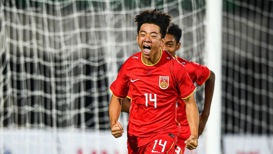 和平杯：U16国足2-1乌兹别克斯坦，邝兆镭闪击，周雨诺绝杀