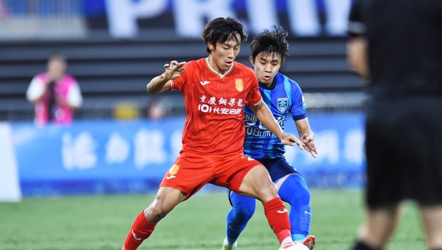 中甲：铜梁龙0-2南通支云仍居第二 科勒夫造两球叶道驰尹嘉熙破门