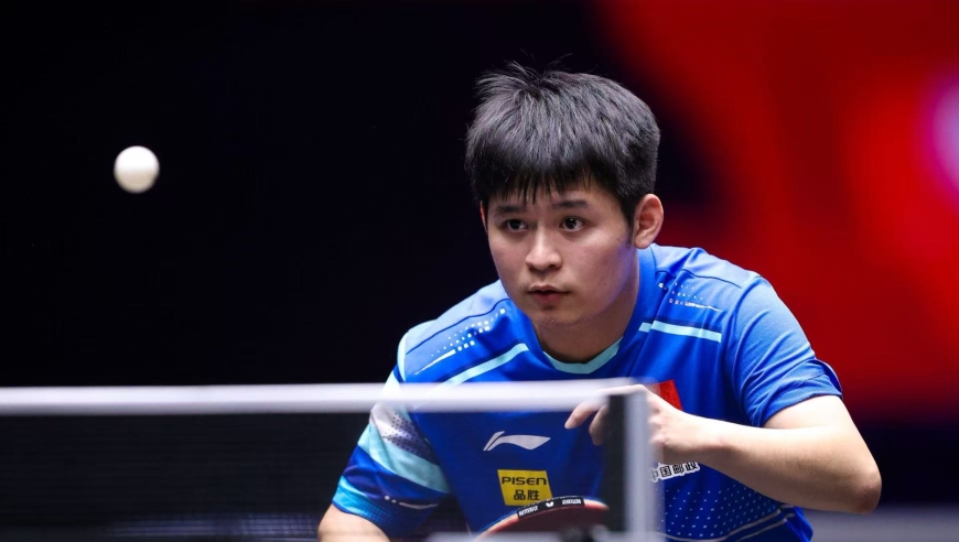 WTT大满贯赛：林诗栋惊险过关！3-2胜法国选手，拒绝爆冷一轮游