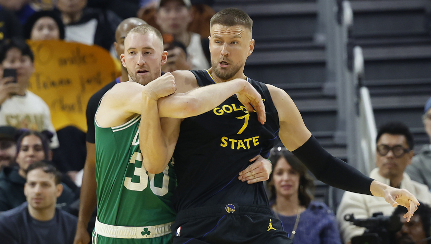 库里伤停！勇士最多落后34分输绿军 布朗三双波津首秀12分