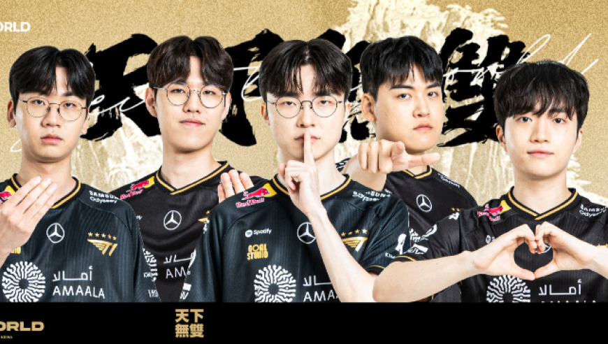 恭喜T1拿下英雄联盟S15世界冠军！3-2击败KT，Faker实现6冠王荣誉