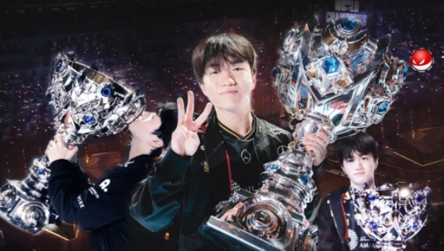 三连冠史一辅 T1.Keria惊为天人十大恐怖操作，脚本级走位 超变态预判