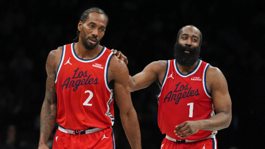 快船37分大胜篮网！小卡28分哈登19+6+8 近18战豪取15胜