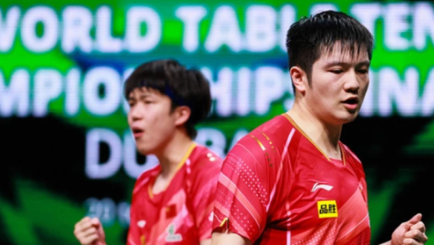12:30视频播全运乒乓男单半决赛：樊振东vs王楚钦 林诗栋战袁励岑