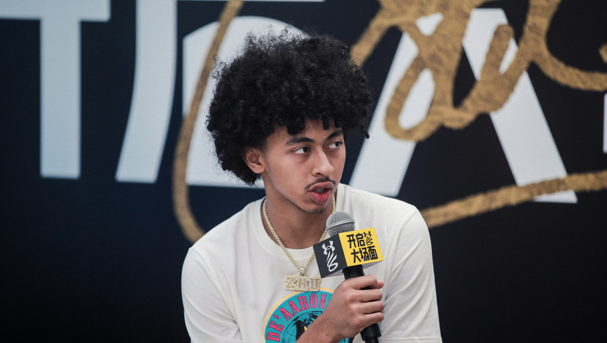 混血球员朱正：本想先进NBA再为中国效力 盼能参加28年奥运会