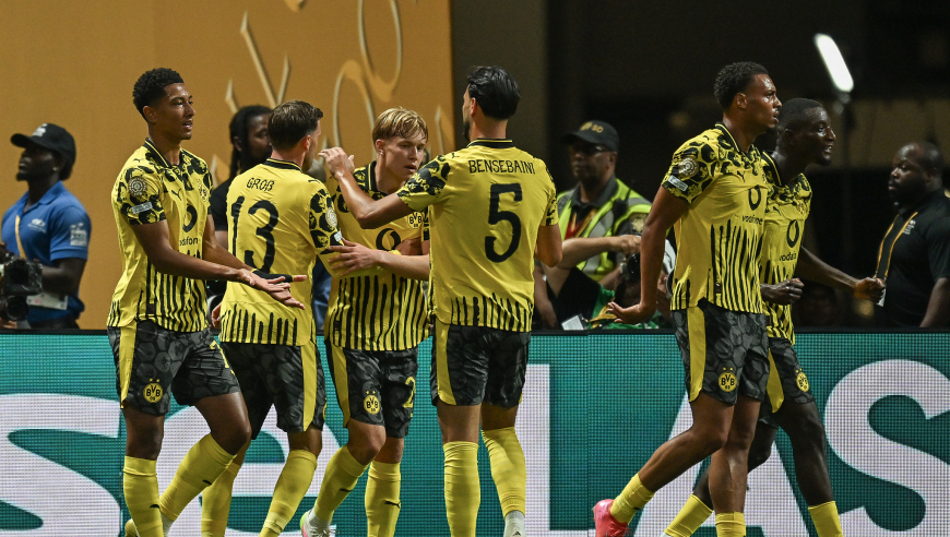世俱杯：多特2-1晋级8强将战皇马 欧冠金靴双响 拉莫斯失绝平