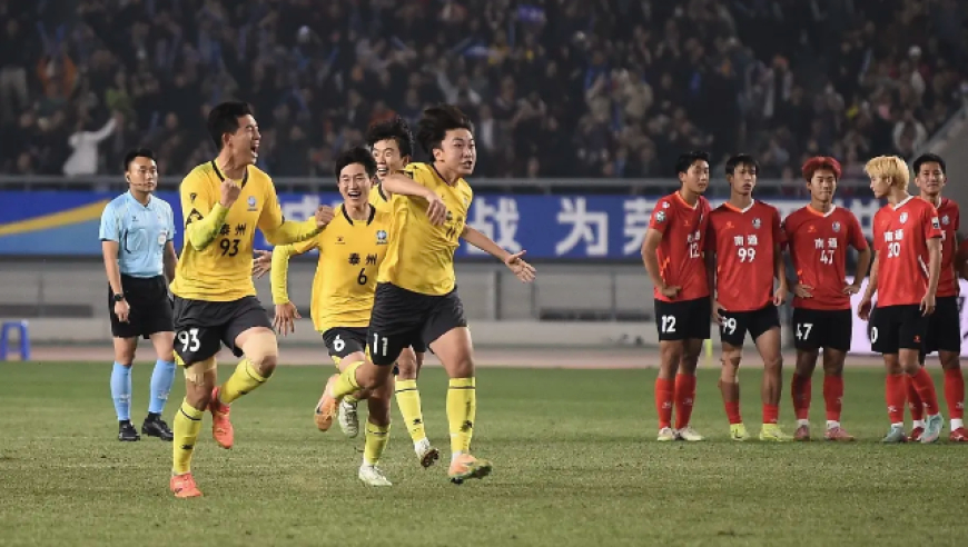 悲情！南通队一赛季就输了一场球：全员呆立+泪洒现场 曾4-0泰州