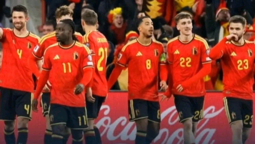 晋级世界杯！比利时梦幻传控7球大胜对手，比利时7-0列支敦士登