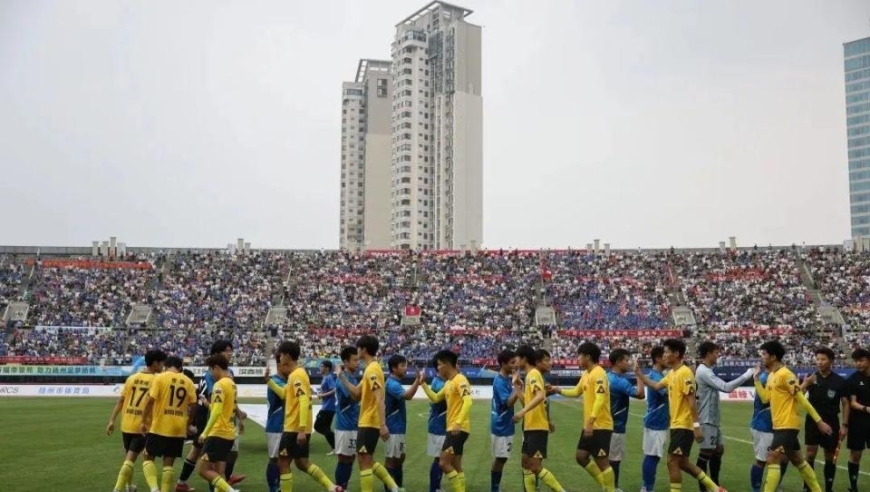 淮安VS南京 1:1，扬州VS泰州 1:1