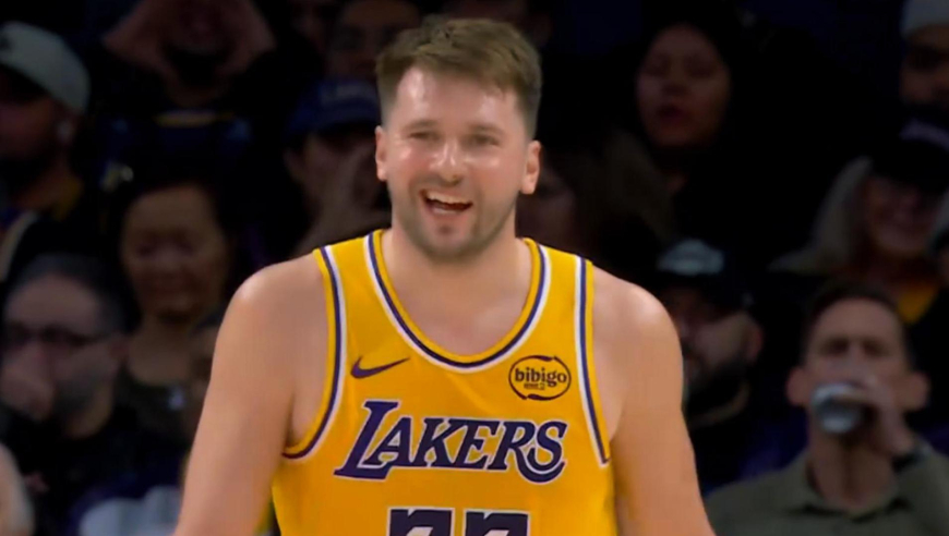 首节之王！湖人全队首节单节31分 东契奇首节狂轰20分全过程