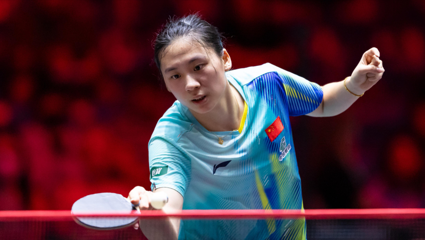 国乒突破桥本再添一将！陈熠拒绝四连败，终于解决削球难题 | 上场