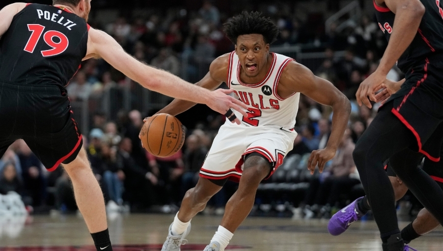 猛龙双杀送公牛7连败：莺歌31+8+6 吉迪复出7中1