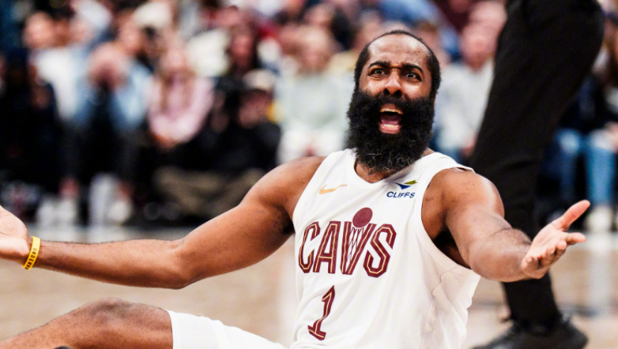 骑士119-117掘金！无解的不是逆转绝杀，而是米切尔对哈登的表态