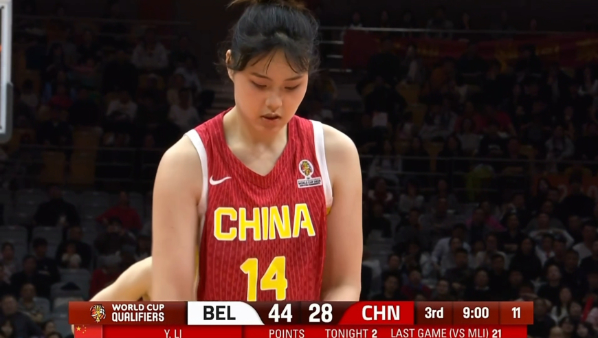 终于苏醒啦！李月汝下半场开场造杀伤+篮下强打 韩旭丝滑中投+三分