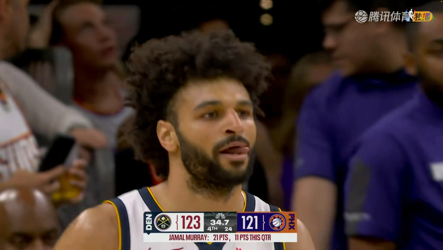 太阳掘金神仙打架！穆雷和布克对飙 后者高难绝平