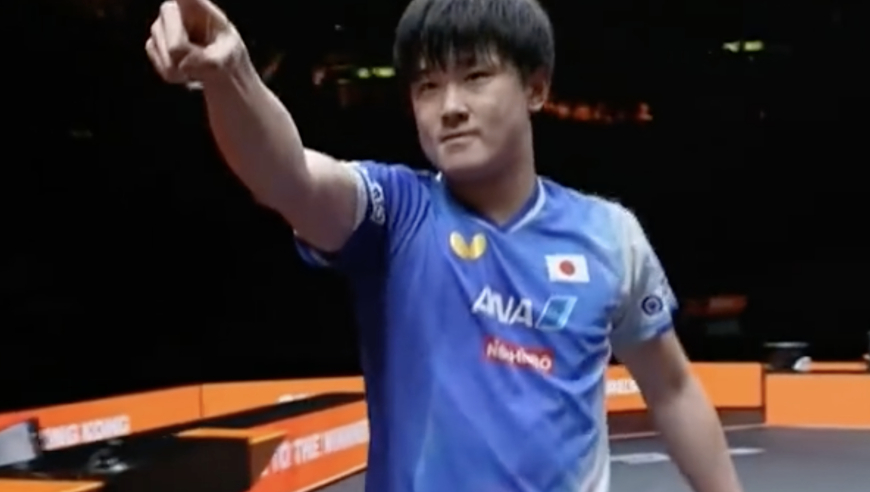 连喊7天必须夺冠！张本智和离封王只差1步：不给自己留后路的狠人