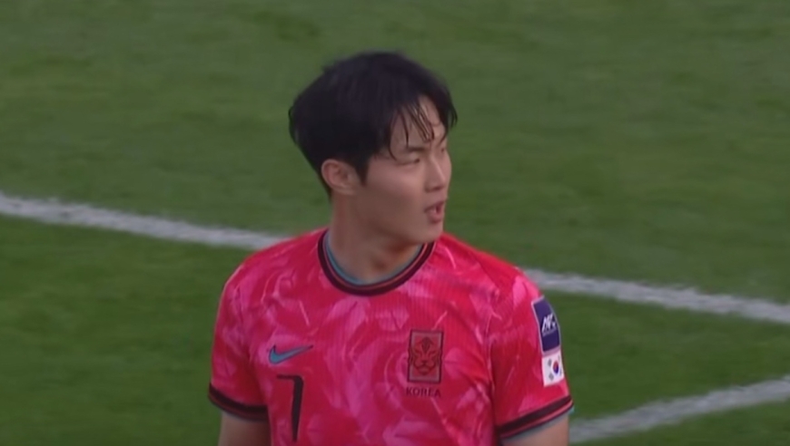 220秒看韩国U23队4-2逆转黎巴嫩：姜成镇、金泰元破门