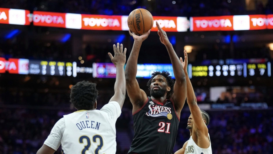 恩比德40+11梦回巅峰 乔治禁赛25场探花郎因祸得福？丨篮不住嘴