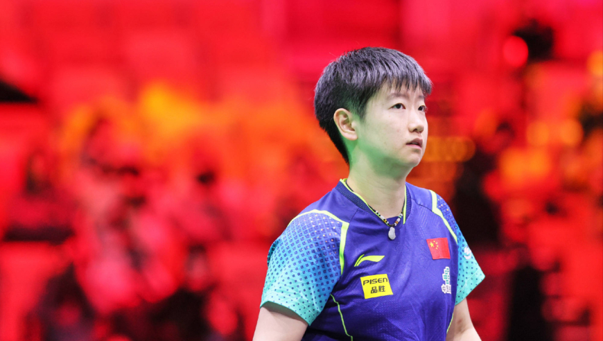 性别碾压！孙颖莎3-0吊打男乒削球王马特，马特坦言：这板变线马龙都防不住！