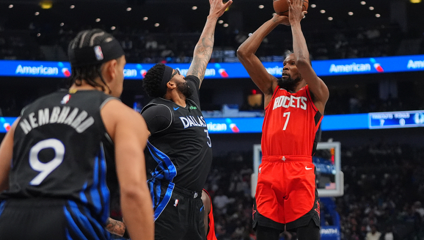 火箭爆冷负独行侠！杜兰特27分阿门7分 浓眉29+8弗拉格19分
