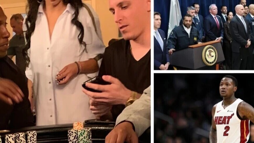NBA惊天赌球案！FBI逮捕35人，多名NBA球星涉案，杨瀚森主帅被抓，NBA生涯天崩开局