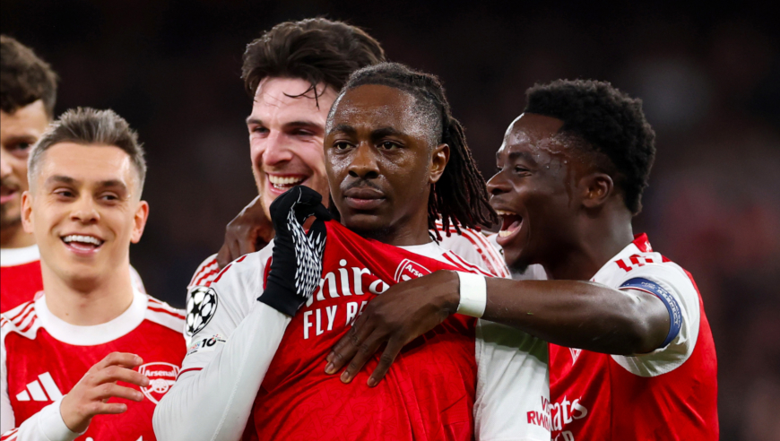 全场沸腾！还原阿森纳两粒暴力美学世界波，勒沃库森全员目送