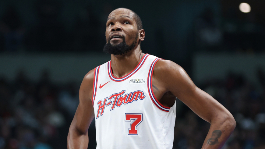 真燃尽了！杜兰特vs独行侠34分集锦：26中14+末节12分打不动了