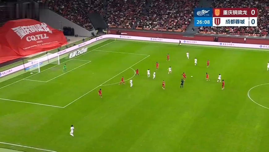 太刺激！还原拜合拉木第94分钟逆天头槌绝平，成都蓉城3-3重庆铜梁龙