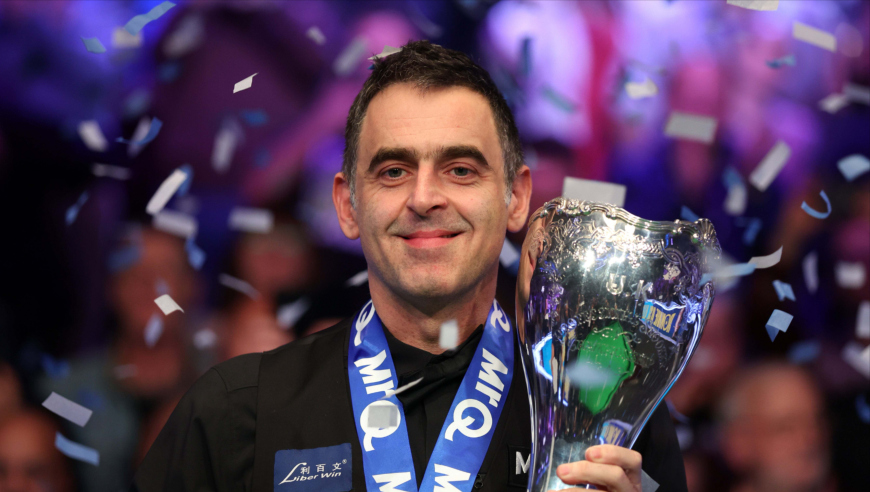 奥沙利文无人可及的逆天中袋！无视角度爆杆响袋，不愧是中袋王子｜体坛记忆