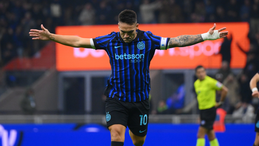 3连胜领跑意甲！国米2-0拉齐奥：劳塔罗开局3分钟闪击博尼建功