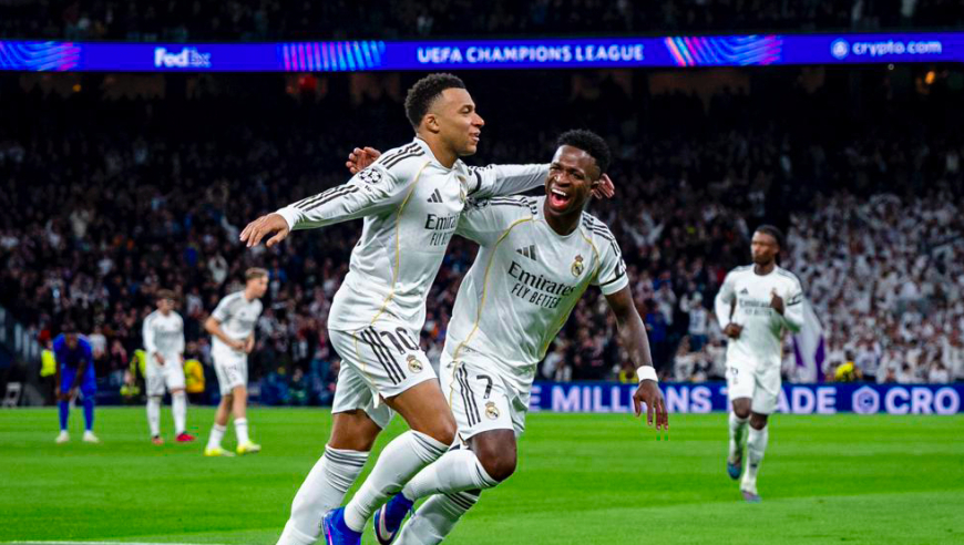 欧冠悲喜夜：熊皇造4球皇马6-1 曼城1-3被爆大冷 国米1-3阿森纳