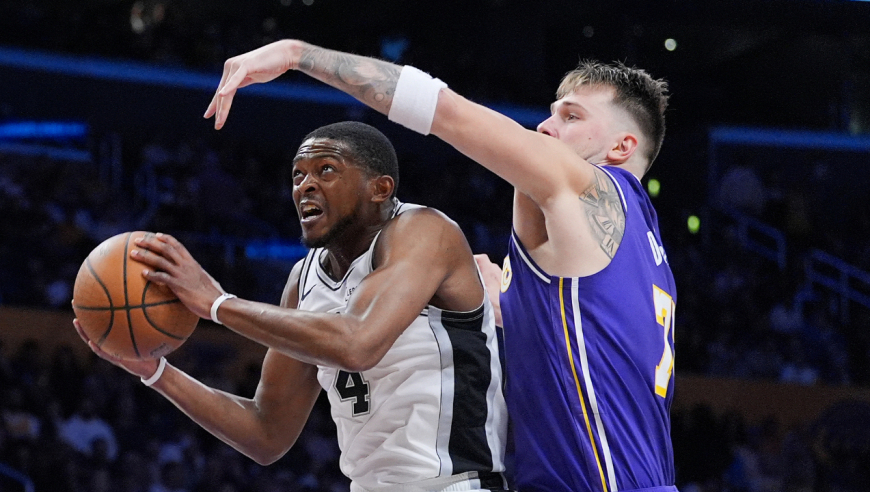 【集锦】马刺132-119湖人 福克斯卡斯尔连中关键三分成功晋级