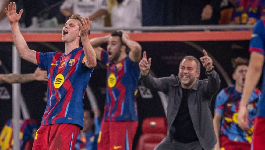 战术板｜想从国内三冠王蜕变成欧洲三冠王，巴萨还缺两点