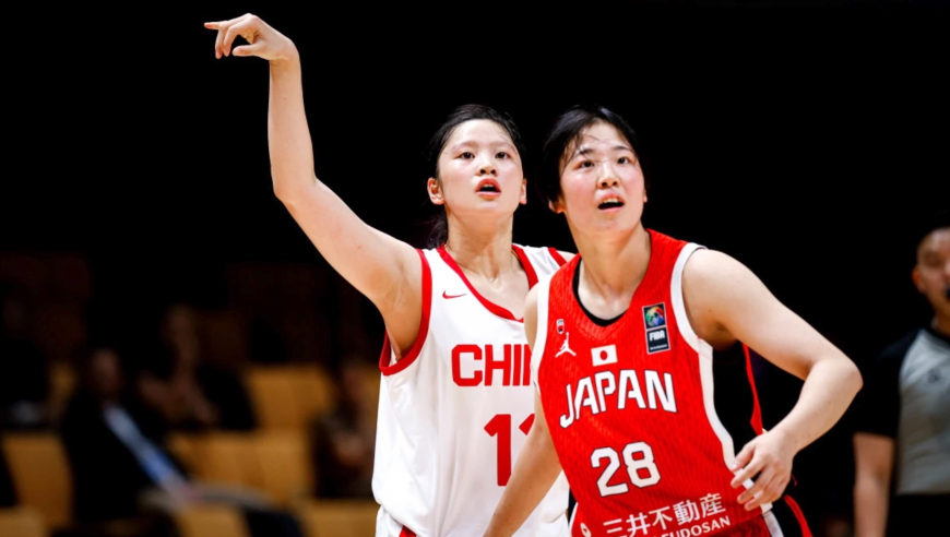 下半场崩盘！中国U16不敌日本全场集锦：李沅珊20中5砍20分