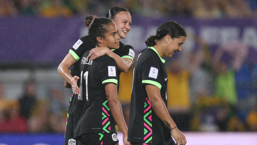 女足亚洲杯：澳大利亚4-0伊朗 阿兰娜-肯尼迪双响 卡彭特两助攻