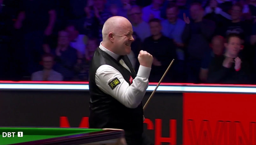 2026斯诺克大师赛：希金斯6-5绝杀小特，最年长的三大赛决赛选手