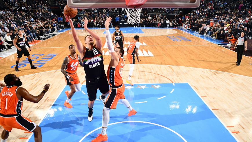 从1到55！约基奇生涯之夜完整得分回顾 平本赛季单场得分最高