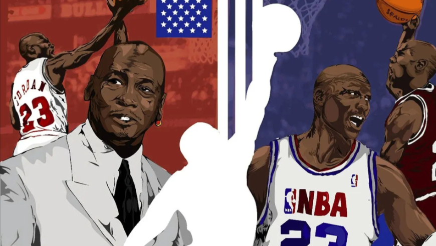带领大学生打爆NBA巨星队，初入NBA的乔丹有多强？