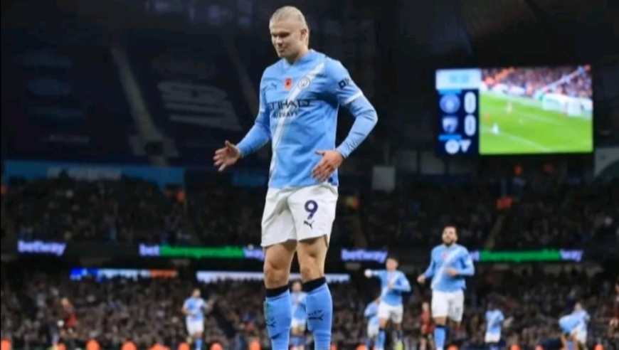 哈兰德又火了！哈兰德极致个人表演16分钟狂轰2球，全场沸腾庆祝