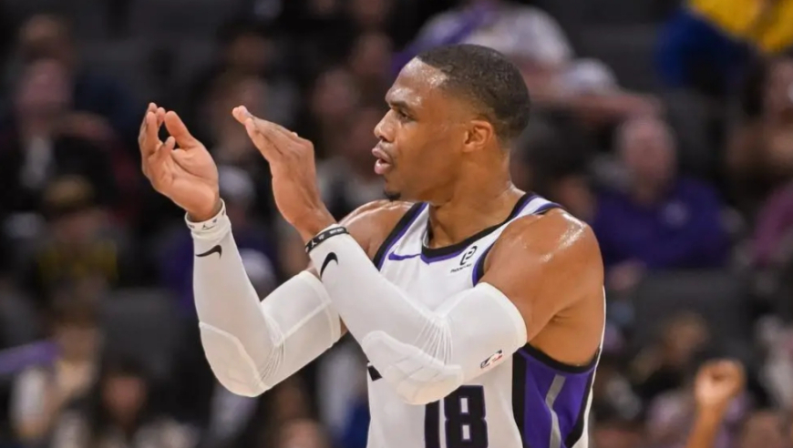 恩怨战的神！国王威少vs火箭22分集锦：19投10中+力压杜兰特21分