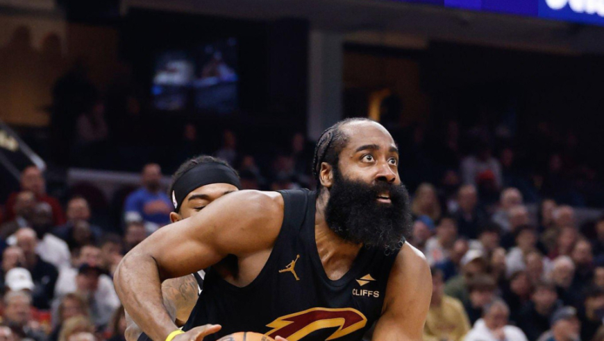 哈登三战一成就创骑士队史首人！仅4次出手赛季新低 仍获大胜太轻松